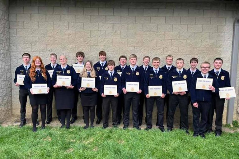 Versailles FFA: 18 members receive State FFA Degree